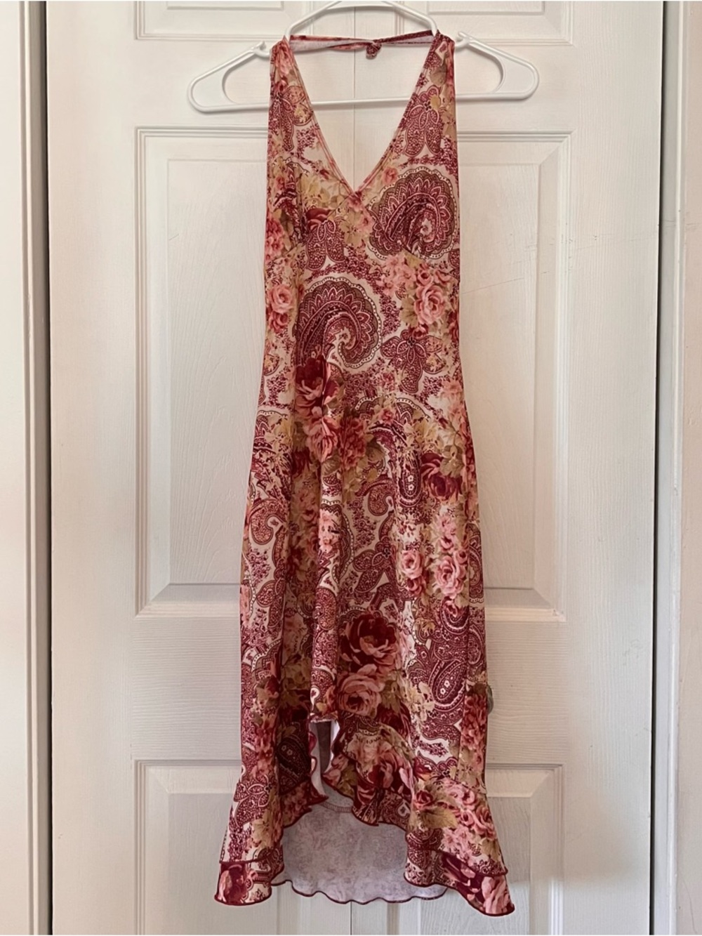 Per Seption Multi-Pattern Midi Dress